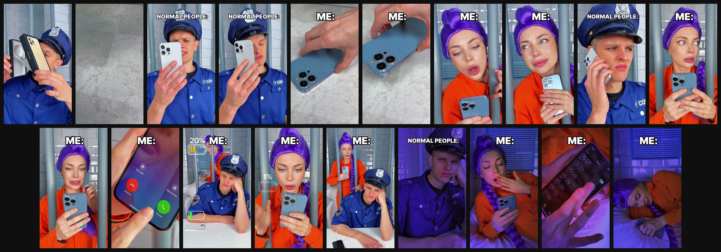 contact sheet