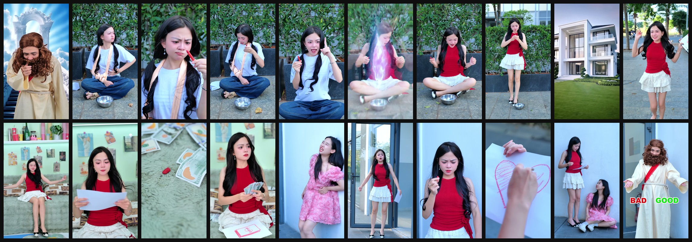 contact sheet